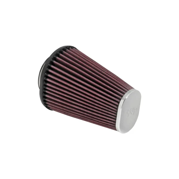 K&N Filters Universal Chrome Filter for 2 7/16FLG 3x2INT 6inH (KNNRC-3680)