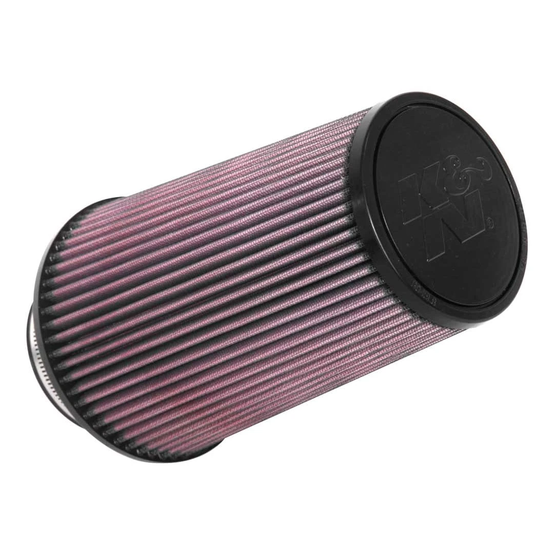 K&N Filters Universal Clamp-On Air Filter - 3-1/2"FLG, 6"B, 4-1/2"T, 9"H (KNNRU-3690)