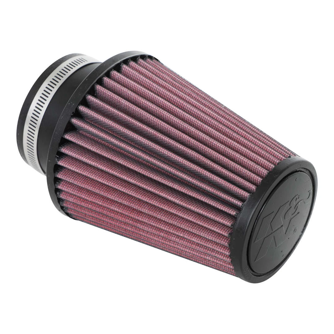 K&N Filters Universal Clamp-On Air Filter - 3" ID x 3.5" OD - Round-Tapered (KNNRU-1039)