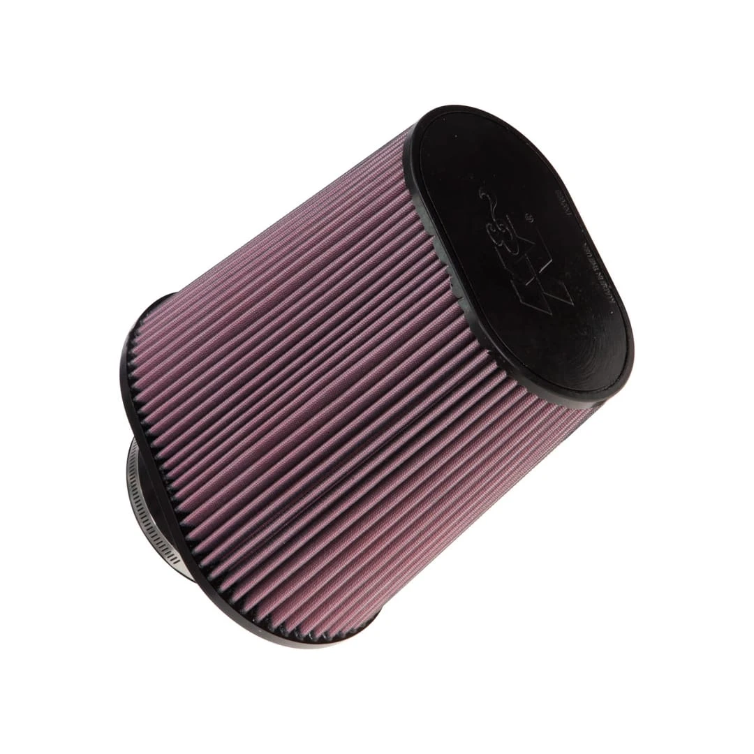 K&N Filters Universal Clamp-On Air Filter - 4-1/2"FLG, 6-1/4" x 9-1/4"B, 7" x 4-1/2"T, 10"H (KNNRU-1024)
