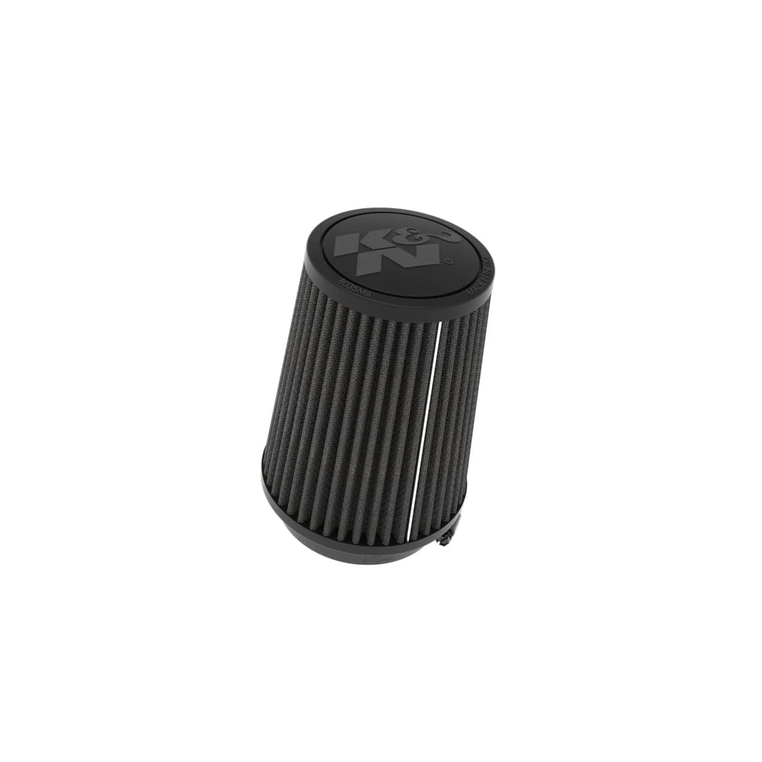 K&N Filters Universal Clamp-On Air Filter - 6" ID x 3.5" OD - Round Tapered - Black (KNNRU-3121HBK)
