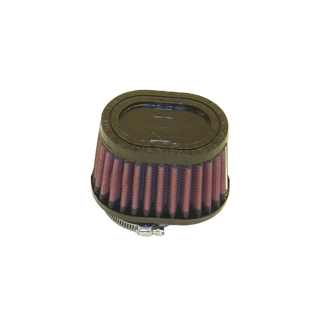 K&N Filters Universal Rubber Air Filter - 2" FLG O/S x 4"x3" x 2-3/4" H - Oval (KNNRU-1820)