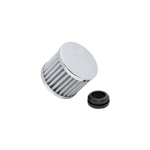 K&N Filters Vent Air Filter 1" Flange w/ 1.25" Grommet x 3" OD x 2-3/8" H (KNN62-1590WT)