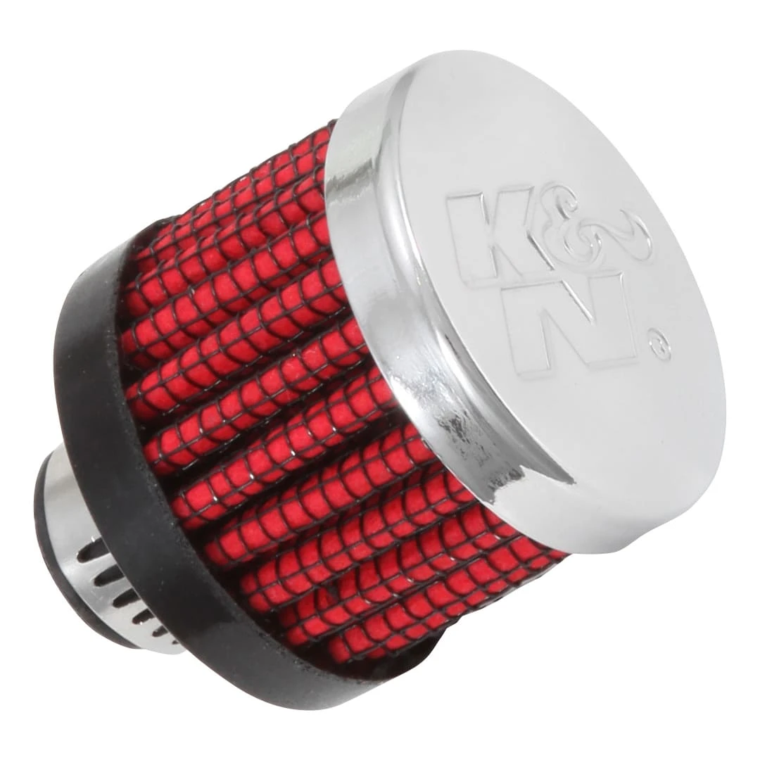 K&N Filters Vent Air Filter - .315/.431" Flange CV x 1-3/8" OD x 1-1/8" H (KNN62-2470)
