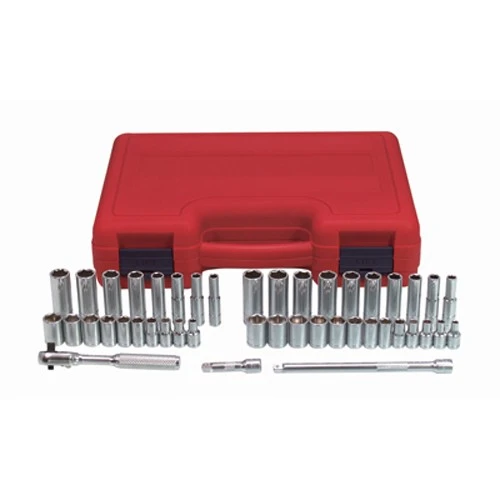 K Tool International 44‑Pc 1/4" Drive Socket Set (KTI‑21044)