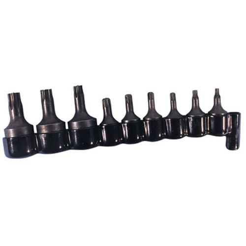 K-Tool Internal Torx Socket Set, 9 Pc, T10-T50, USA Made (22600)