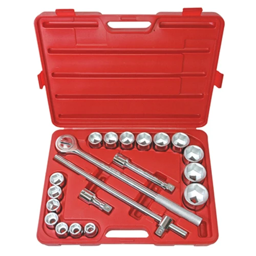 K Tool 3/4" Drive Chrome Socket Set 21 Pc 3/4" to 2" (24121)