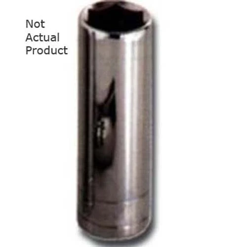 K Tool 1/2" Drive 16mm 6-Point Deep Chrome Socket (28216)