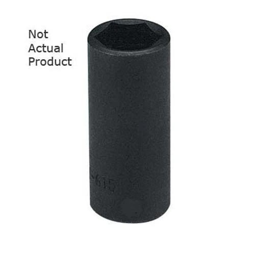 K Tool Impact Socket 1/2" Drive 1-1/2" 6-Point Deep (33248)