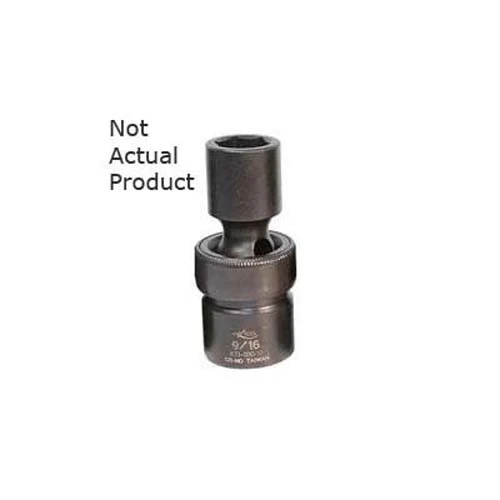 K Tool Impact Socket 1/2" Drive 11/16" Flex Shallow 6-Point (33522)