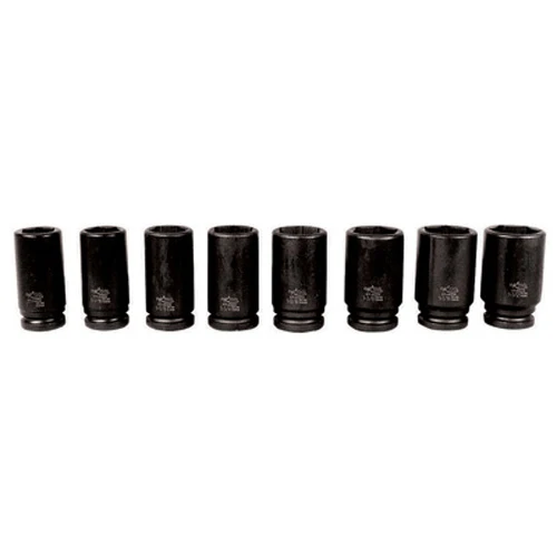 K Tool International Impact Socket Set 1–1/2" 3/4" Drive 8‑Pc (34200)