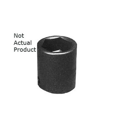 K Tool 1-1/2" 6-Point Shallow Impact Socket 1" Drive (35148)