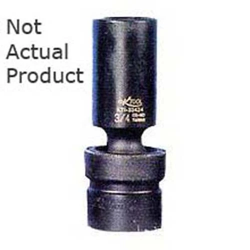 K-Tool 3/8" Drive 11mm 6-Point Flex Shallow Impact Socket (37511)