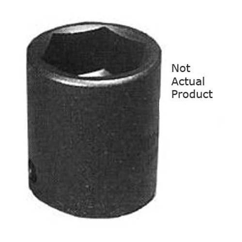 K-Tool Impact Socket 1/2" Drive 15mm 6-Point Shallow (38115)