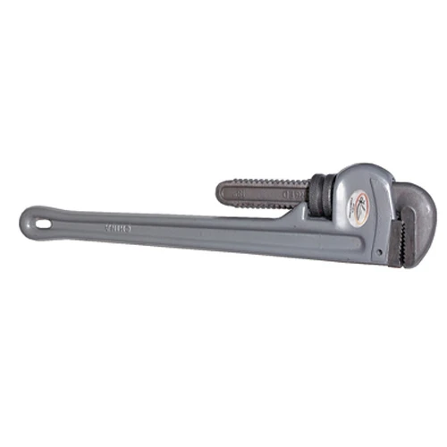 K Tool Aluminum Pipe Wrench 18-Inch Lightweight w/ Jaws (49118)