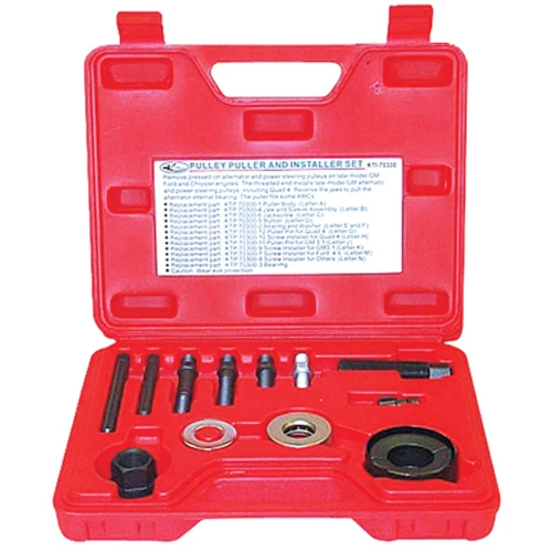 K Tool Pulley Puller & Installer Set for V-Belt & Serpentine (70300)
