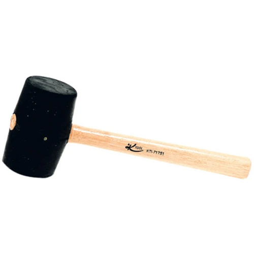 K Tool Rubber Mallet 24 Oz Wooden Handle (71751)