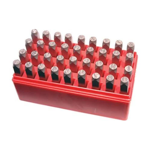 K-Tool Number & Letter Stamp Set 3/16" Alloy Steel (73400)