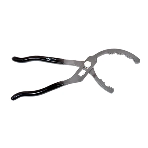 K-Tool Oil Filter Pliers 2"–5" Spring-Action Textured Grip (73620)
