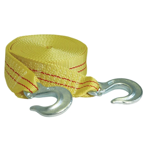 K-Tool Tow Strap 2" x 25' with Forged Hooks, 10,000 Lb (73803)