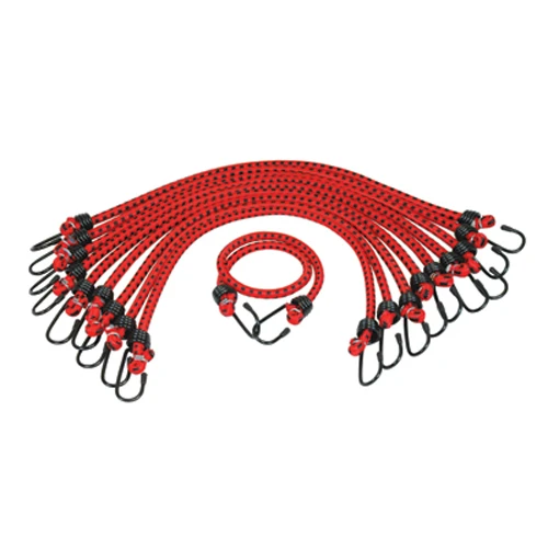 K Tool International Bungee Cords 13/32" x 40", 10-Pack (73833)