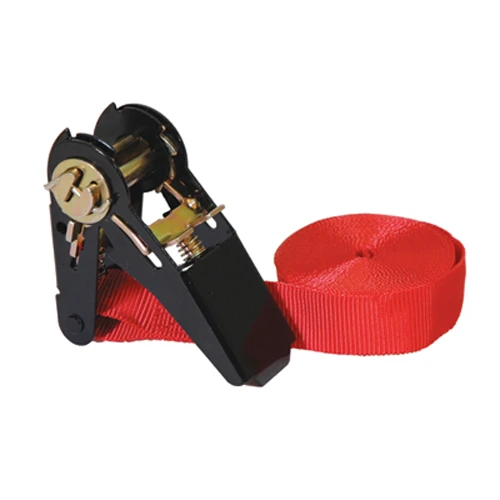 K Tool Tie Down Strap Ratcheting 1in x 15ft 1200 lb Looped Ends (73862)