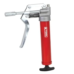 K-Tool Mini Pistol Grease Gun 3 Oz with Rigid Pipe and Coupler (73930)