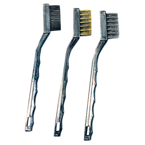 K-Tool Miniature Brush Set 3-Piece, 7" Handles (74103)