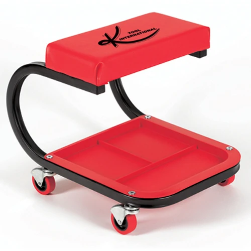 K Tool International Padded Creeper Seat with Tray (KTI-74981)
