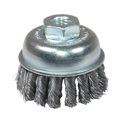 K Tool International Knotted Wire Cup Brush 2-3/4" x 5/8-11 (KTI-79220)