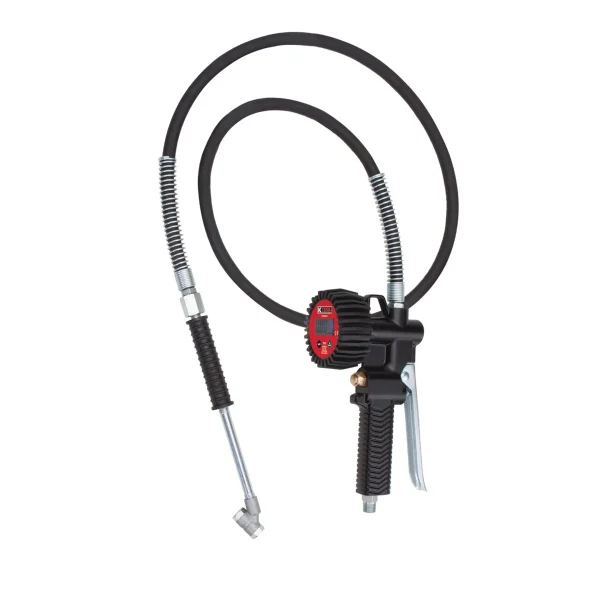 K Tool Tire Inflator Gauge Die-Cast Aluminum, 72D-N (TIG-D-72D-N)