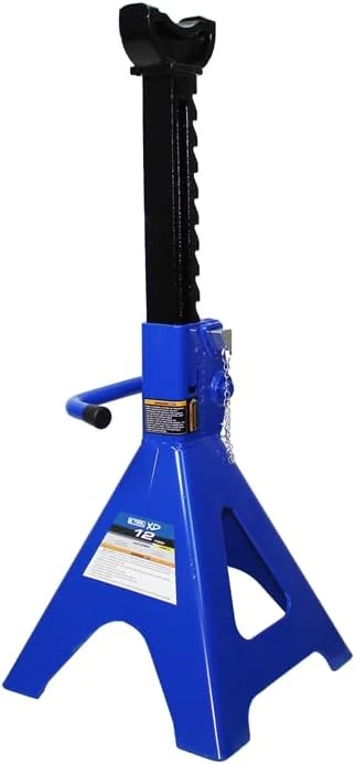 K Tool 12 Ton Jack Stands, Adjustable 19.7-29.2 In, Pair (XD61211) — product image 3
