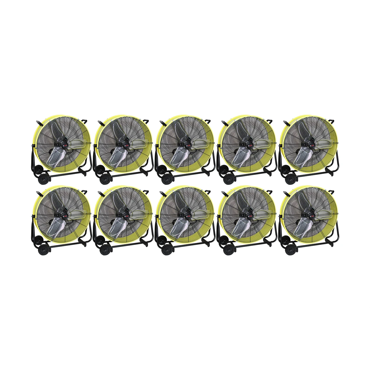 K Tool Belt Drive Drum Fan w/ Wheels 24", 2-Speed (77740-PL10)