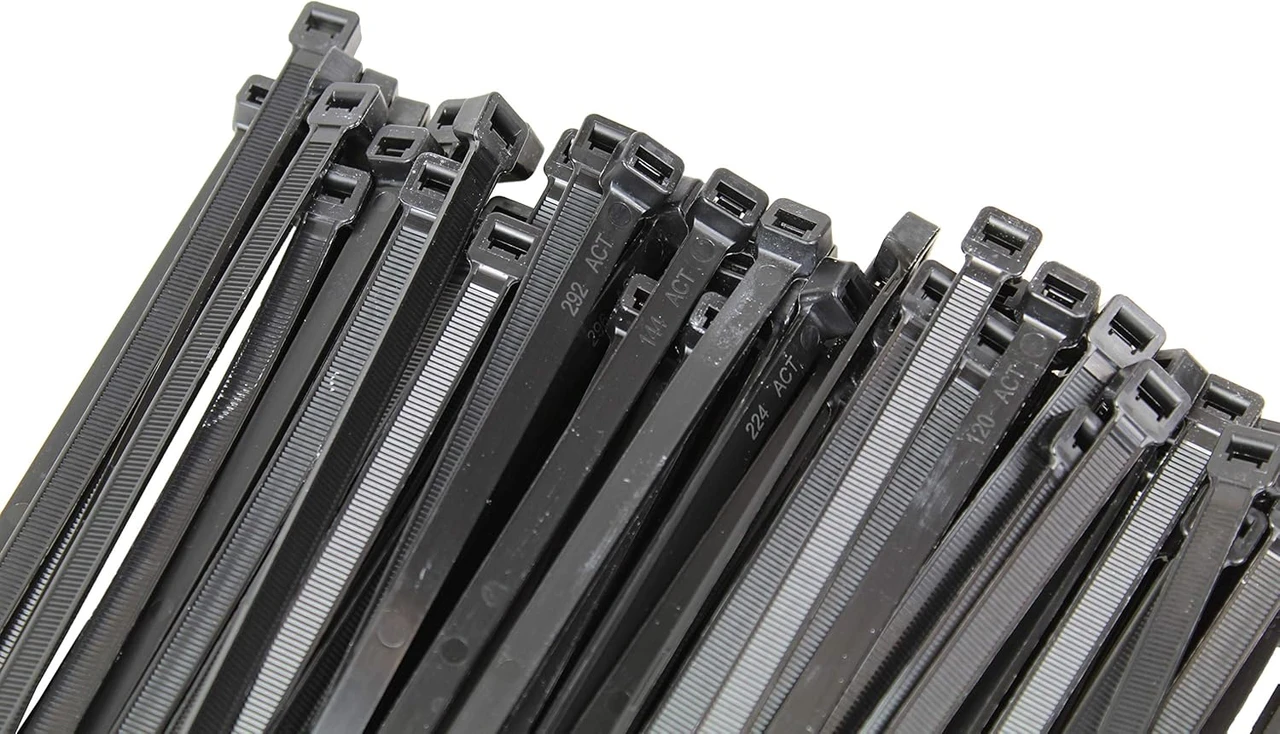 K Tool 14" Black Cable Ties 120 lb Tensile Strength 100-Pack (78145-3) — product image 3
