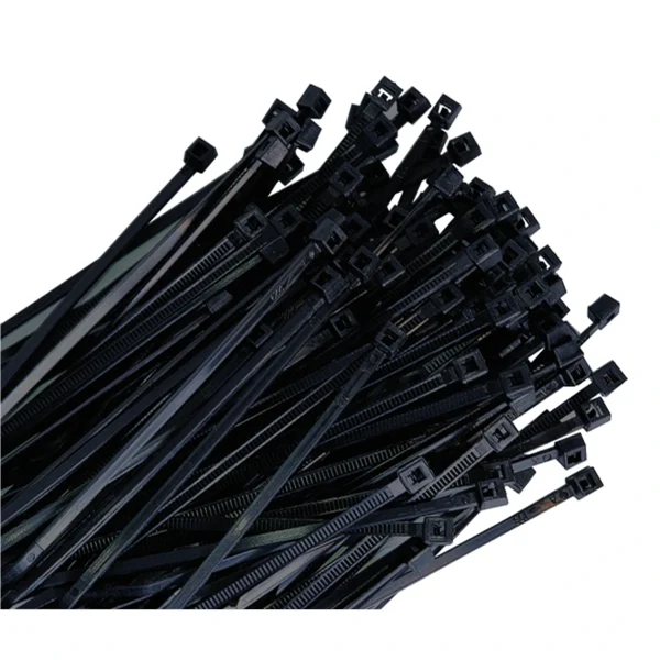 K-Tool Cable Zip Ties Black 7" 50 lb Tensile 100-Pack (78140‑3)