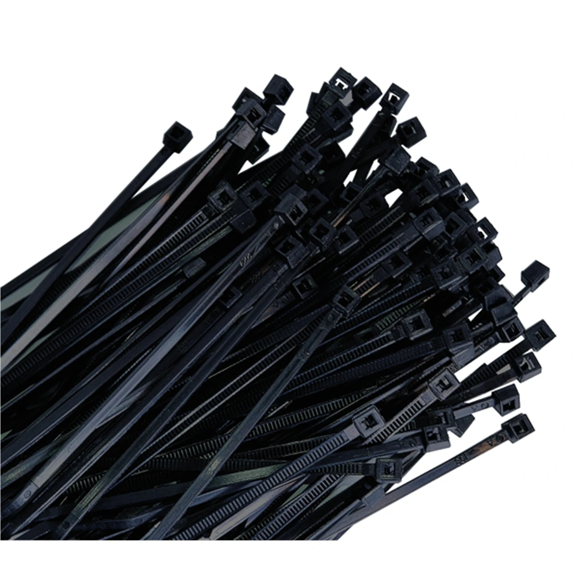 K-Tool Cable Zip Ties Black 7" 50 lb Tensile 100-Pack (78140‑3)