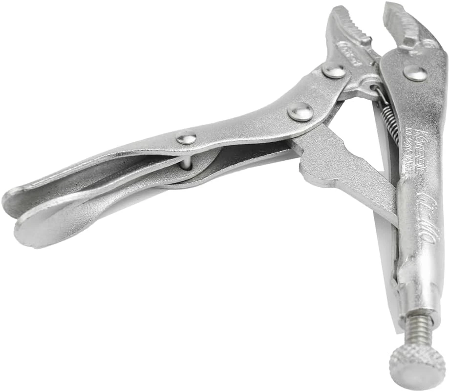 K Tool Curved Jaw Locking Pliers 5" Chromium Vanadium Steel (58705) — product image 5