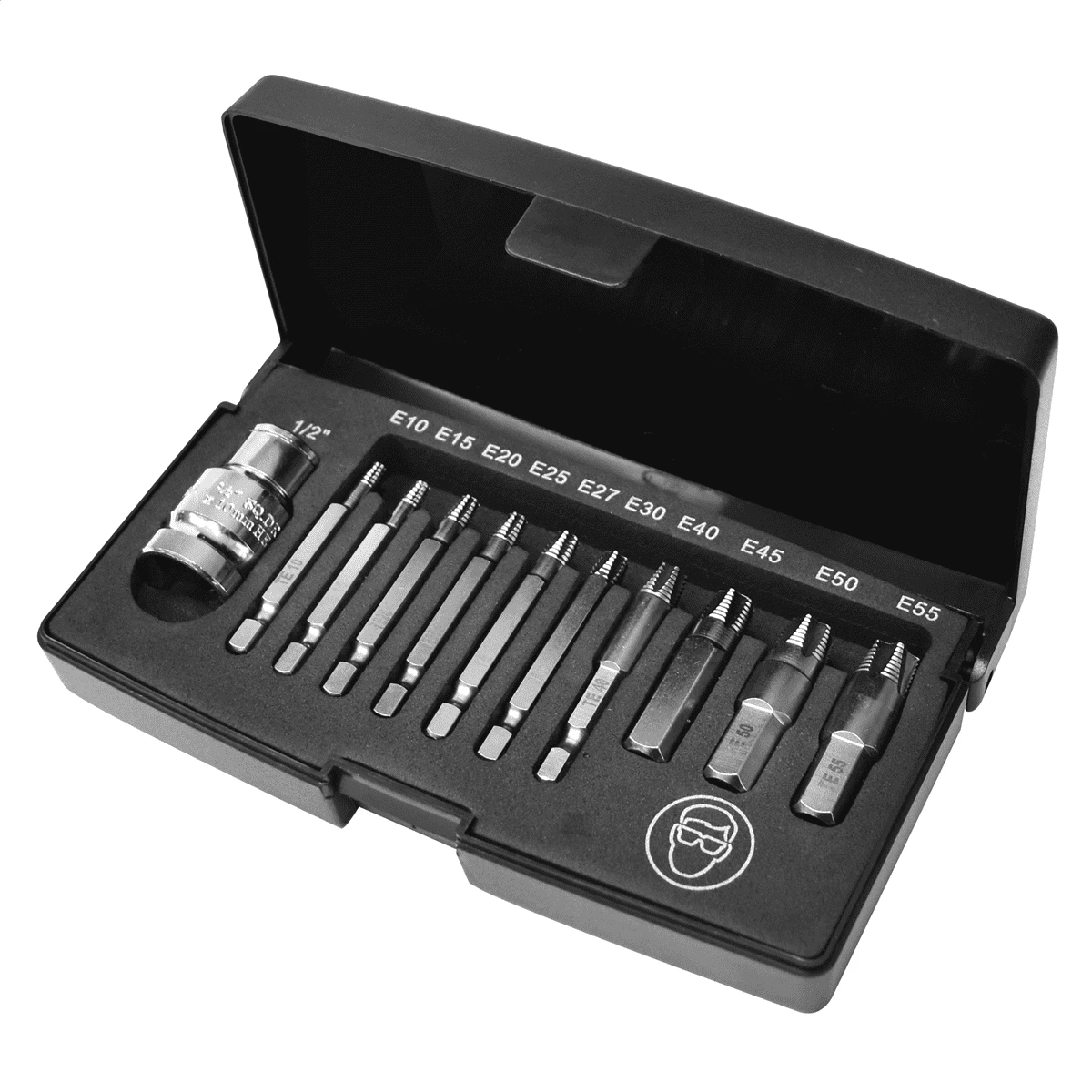 K Tool Damaged Torx Screw Extractor Set 11‑Piece (BTK42‑11TS) — product image 5