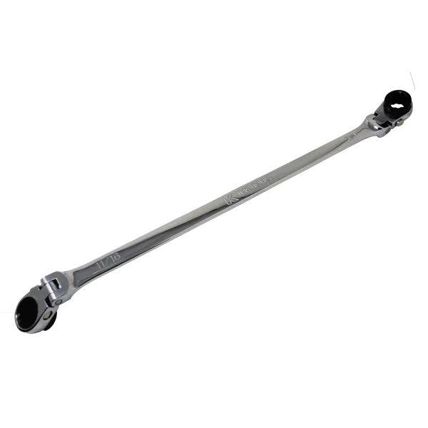 K Tool Double Box Ratcheting Wrench 11/16" x 3/4" (XDRF111634)