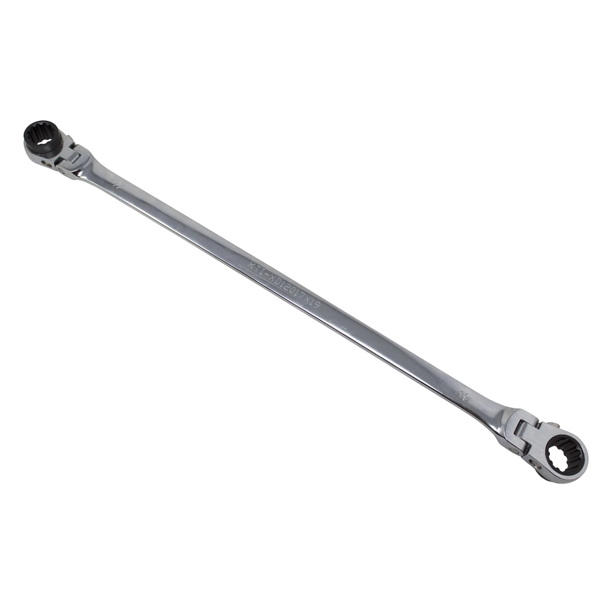 K Tool Double Flex Ratcheting Wrench 17x19mm 120T (090001003628)