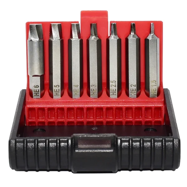 K Tool Damaged Hex Screw Extractor Set – 7 Piece (BTK2-07HS)