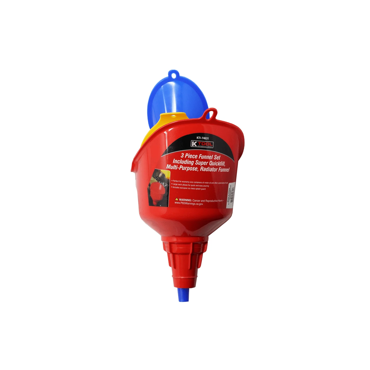 K Tool Funnel Set – 3 Piece (10714MX3) — product image 2