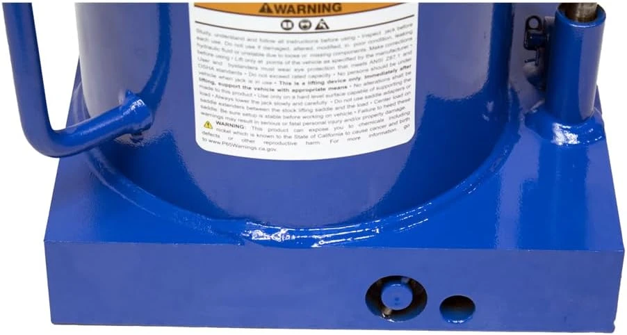 K Tool Hydraulic Bottle Jack 100,000 Lb Capacity Blue (HD63250) — product image 4