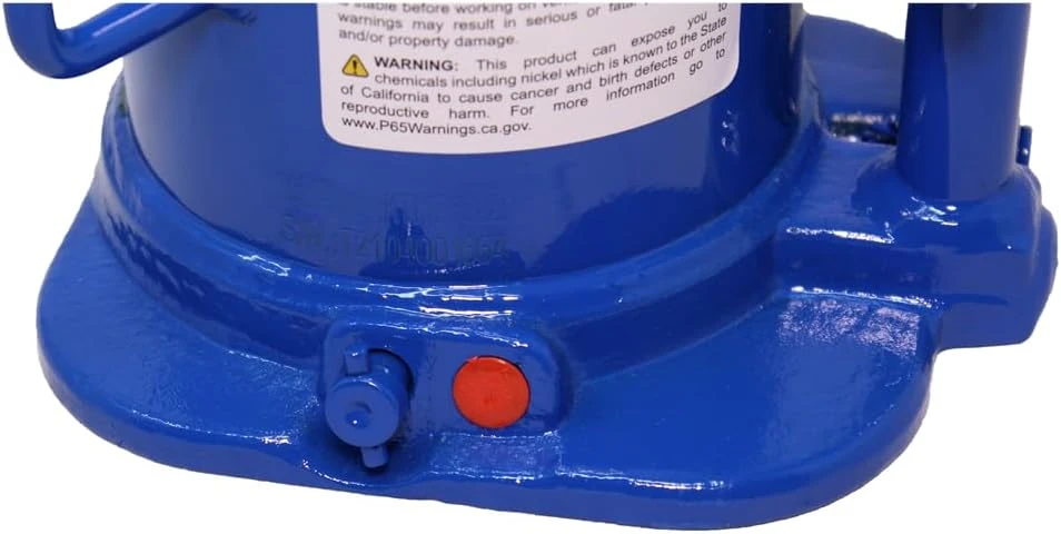 K Tool Hydraulic Bottle Jack 22 Ton, Blue (XD63221) — product image 2