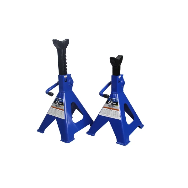 K Tool 6 Ton Jack Stands, 1 Pair, Heavy Duty Steel (XD61205)