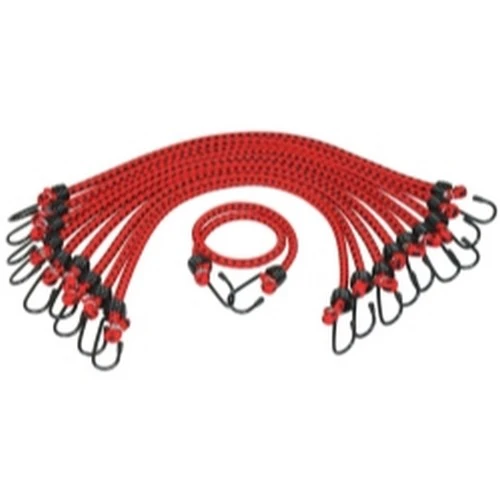 K Tool International 3/8" x 24" Bungee Cord 10-Pack (73831)
