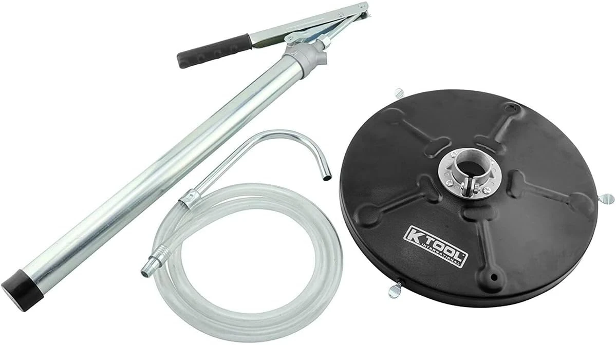 K-Tool Lever Bucket Pump 5 Gal w/ Hose & Cover (73993) — product image 3