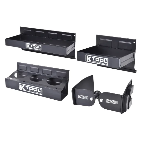 K Tool Magnetic Toolbox Trays Set 4‑Piece (CMB0250)