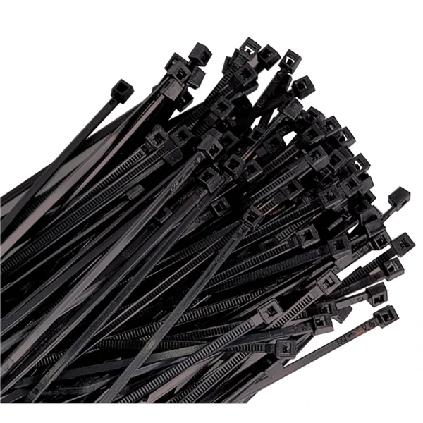 K Tool Nylon Wire Tie Black 14" 50 lb Tensile 100-Pack (78140)