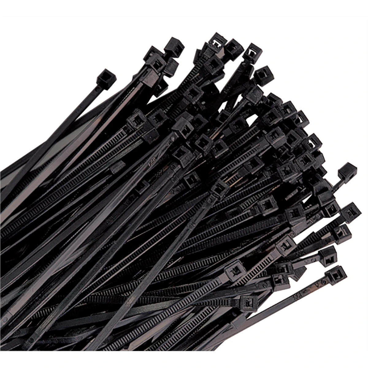 K Tool Nylon Wire Tie Black 14" 50 lb Tensile 100-Pack (78140)